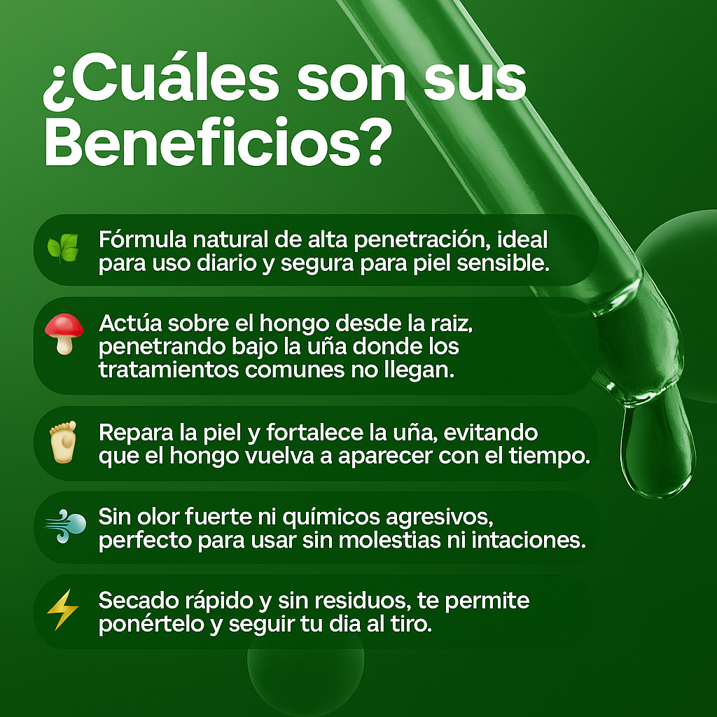 NailFungus™: Mata el 96.9% del hongo desde la raíz | 2X1 POR TIEMPO LIMITADO