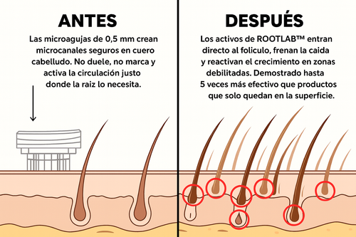 RootLab™: Tratamiento que detiene la caída desde la raíz