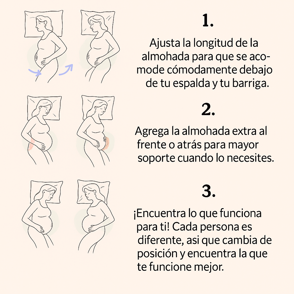 Cojín de apoyo para embarazo