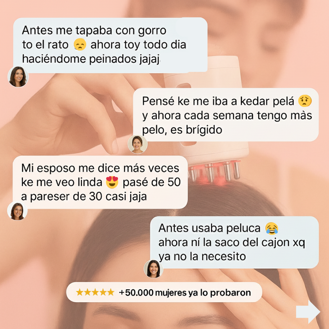 HairReborn™: Activación Inmediata de Crecimiento | 50% OFF