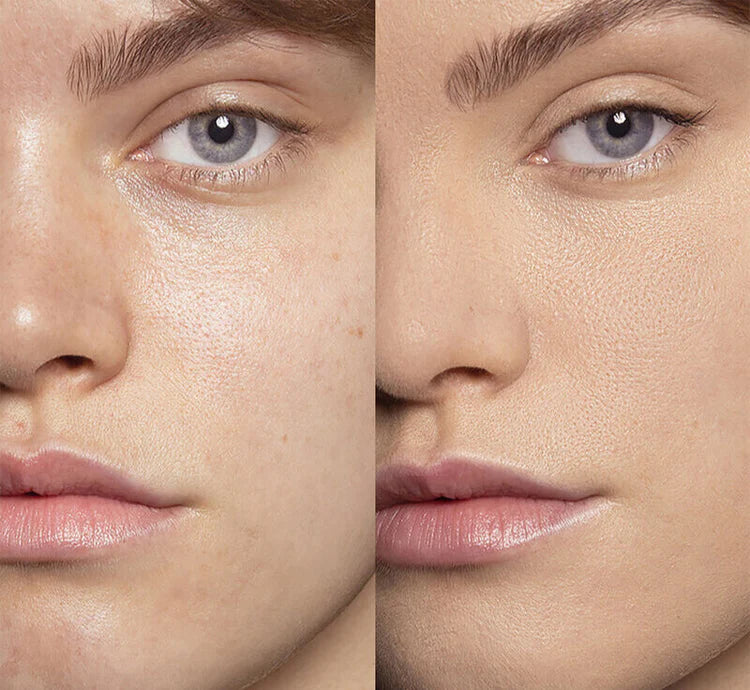 Tu piel, pero más pareja y más limpia.